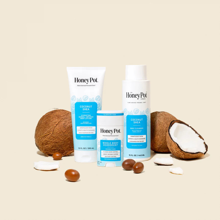 Coconut Comfort. Shea Nourishment.